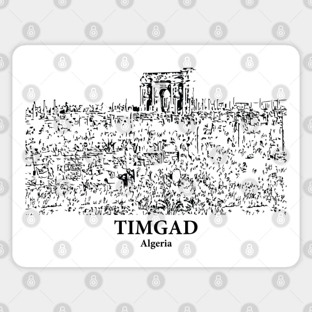 Timgad - Algeria Sticker by Lakeric